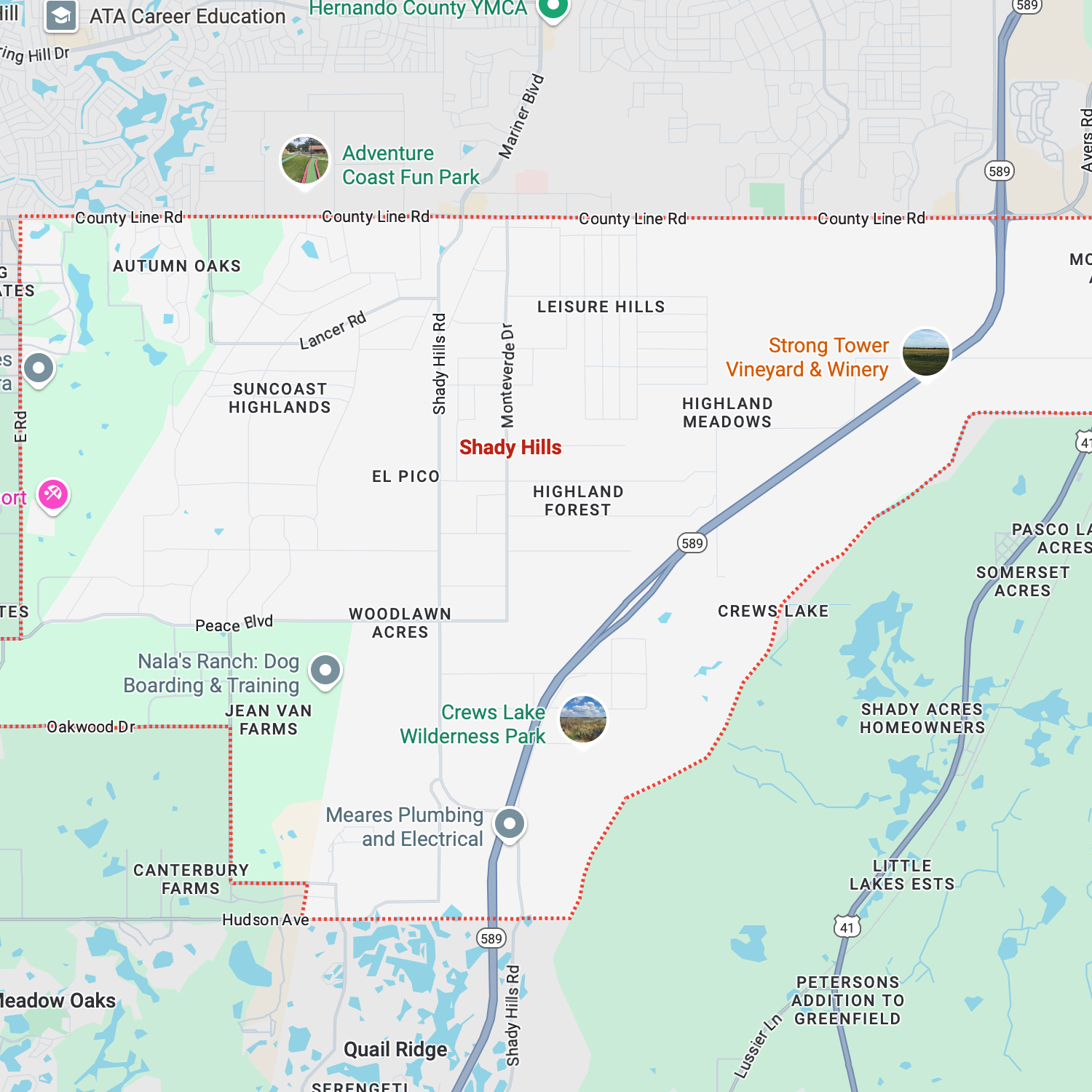 Shady hills skybreeze tech locations