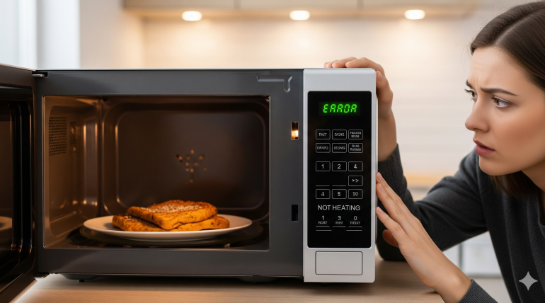 Microwave Stopped Heating? 4 Common Causes and What to Do